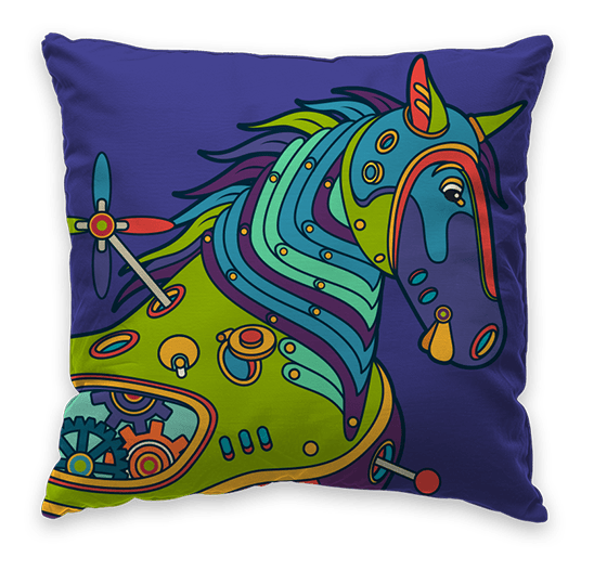 Horse Throw Pillow