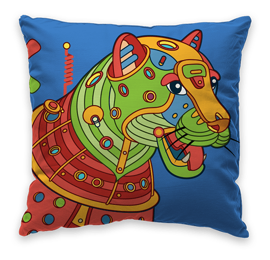 jaguar Throw Pillow