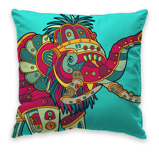 Mammoth Throw Pillow