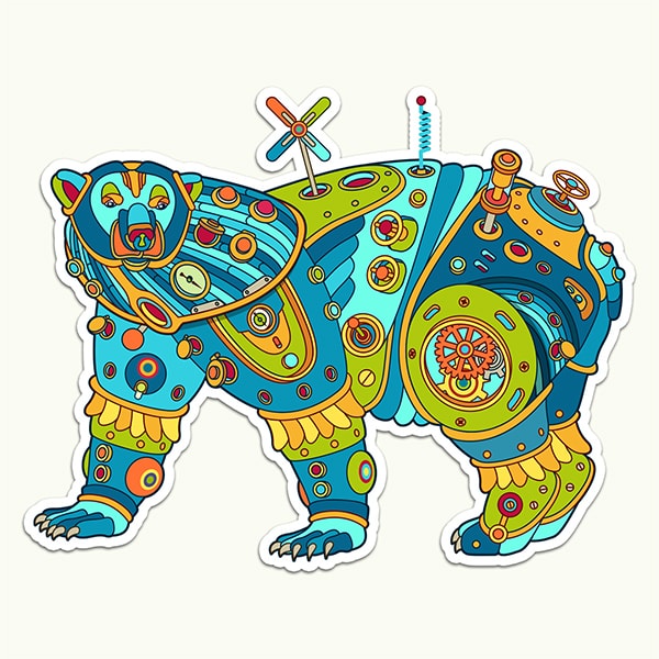 bear Sticker