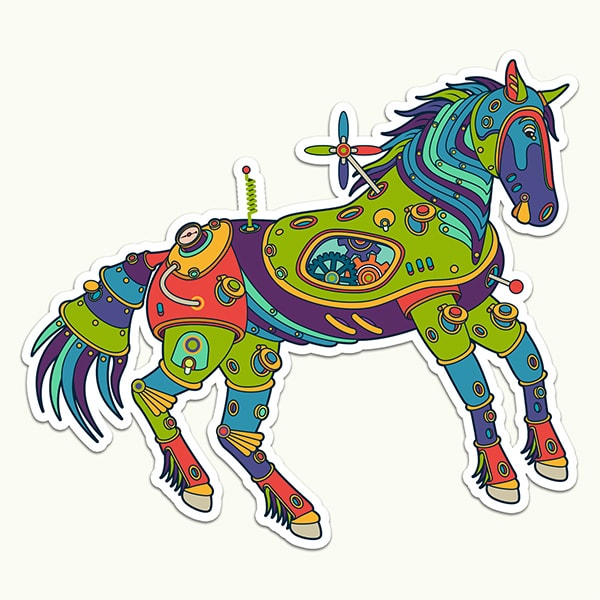 Horse Sticker