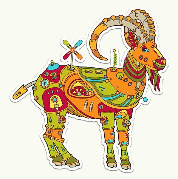 ibex Sticker