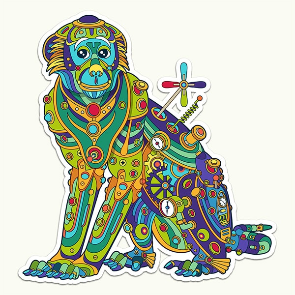 lion Sticker