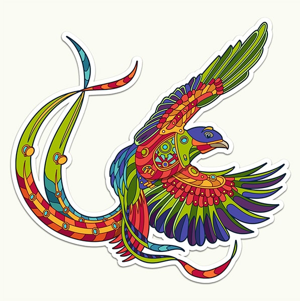 Quetzal Sticker