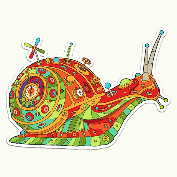 Snail Sticker