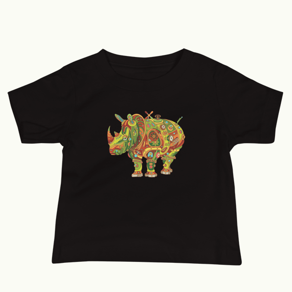 Rhinoceros_15 Baby T-Shirt