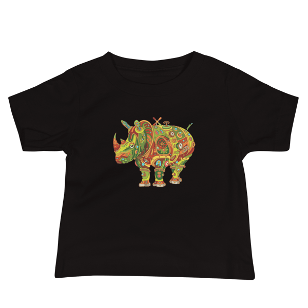 Rhinoceros_22 Baby T-Shirt